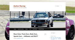Desktop Screenshot of duttonracing.com